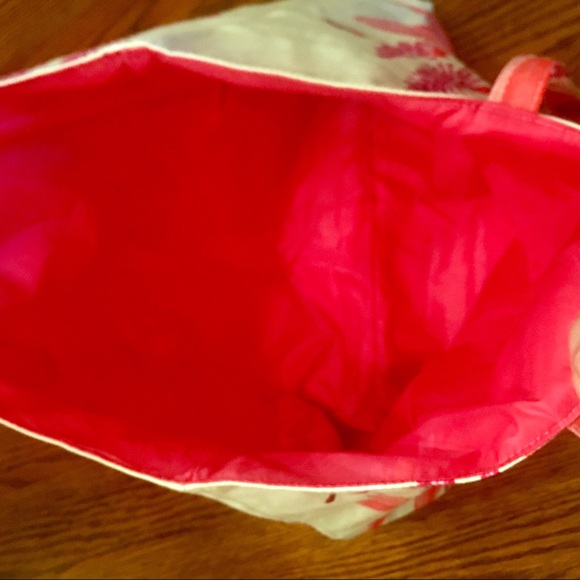 ESTEE LAUDER Pink Floral Tote Bag - Picture 3 of 6